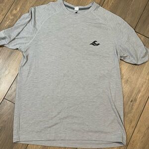 Light Gray Men's Short Sleeve Tee